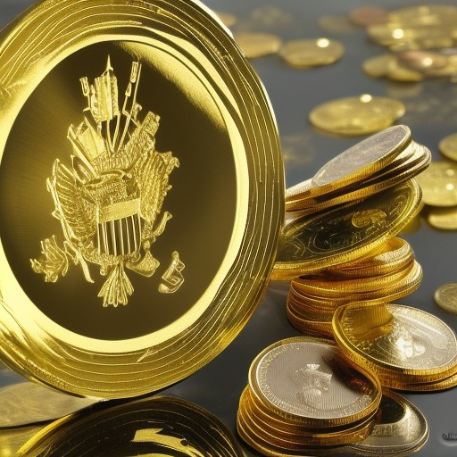 Gold bars and coins representing a Gold IRA investment