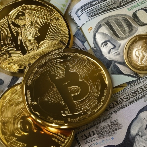 Gold IRA investment concept