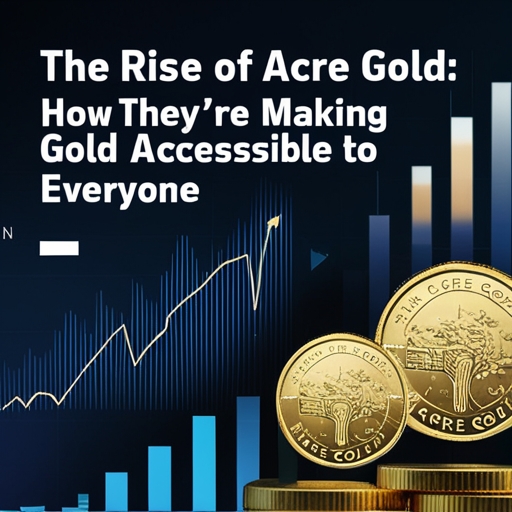 Gold investment strategy concept